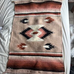 Southwestern Pattern Saddle Blanket Style Woven Throw